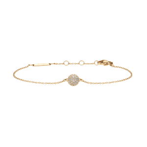 Daniel Wellington DW Pavé Crystal 155-185 mm Gold