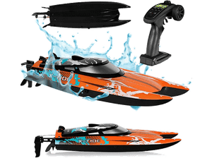 Łódź zdalnie sterowana OVERMAX X-Tide Pomarańczowy