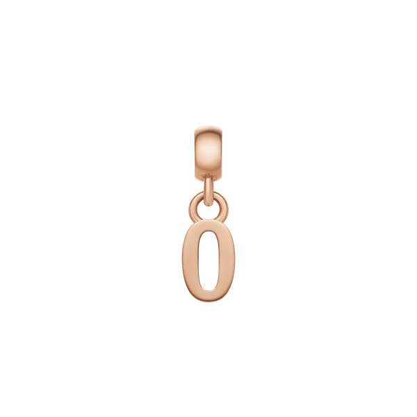 Daniel Wellington DW Charm Number 0 Rose Gold
