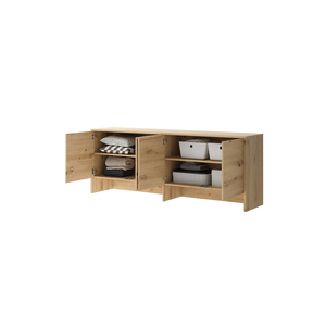 Nadstawka Bed Concept BC-10 do półkotapczanu BC-05 211x80x46 cm | Dąb artisan | elegancki dodatek | funkcjonalne rozwiązanie