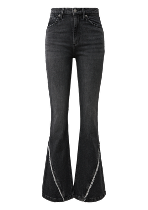 Dżinsy Reena / slim fit / wysoki stan / rozszerzana nogawka