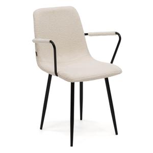 Krzesło C-962 | Boucle | Beżowy | OUTLET