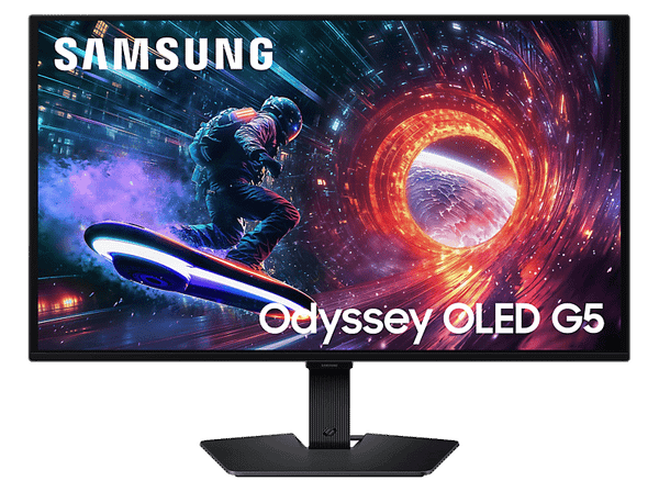 Monitor SAMSUNG Odyssey OLED G5 LS27FG500SUXEN 27 QHD 0.03ms 180Hz FreeSync G-Sync Czarny