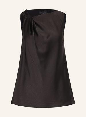 Ted Baker Top Miona Z Satyny schwarz