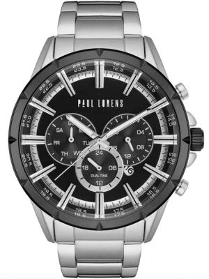 ZEGAREK MĘSKI PAUL LORENS - PL13605B-1C1 + BOX +GRAWER