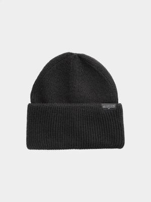 4F JUNIOR Czapka dziecięca M425 czarna (one size)