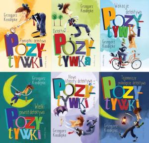 PAKIET 6 X PAMIĄTKI DETEKTYWA + DETEKTYW POZYTYWKA - GRZEGORZ KASDEPKE