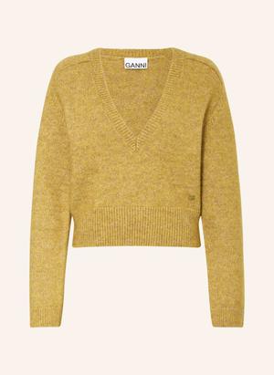 Ganni Sweter gelb