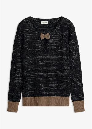 Sweter z kokardą