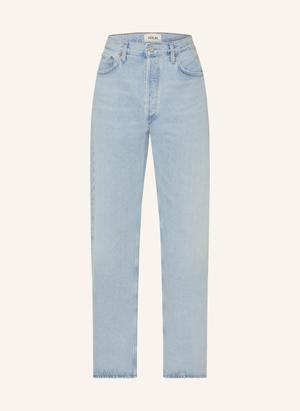 Agolde Dżinsy Afton Regular Fit blau