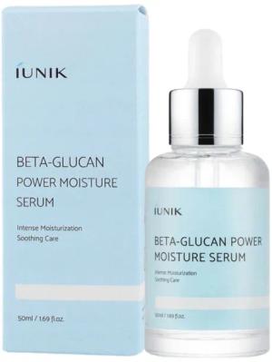 iUNIK Beta-Glucan Power Moisture 50ml Nawilżająco-Kojące Serum Do Twarzy
