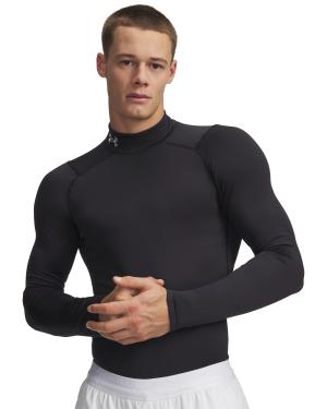 UNDER ARMOUR Koszulka UA CG Armour Fitted Mock czarna (3XL)