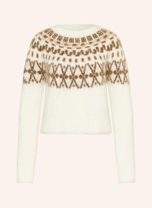 Mrs & Hugs Sweter Z Dodatkiem Alpaki weiss