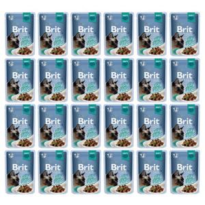 Brit Pouch Gravy Fillets with Beef 24 x 85 g