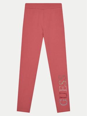 Guess Legginsy J4GB10 J1314 Pomarańczowy Regular Fit