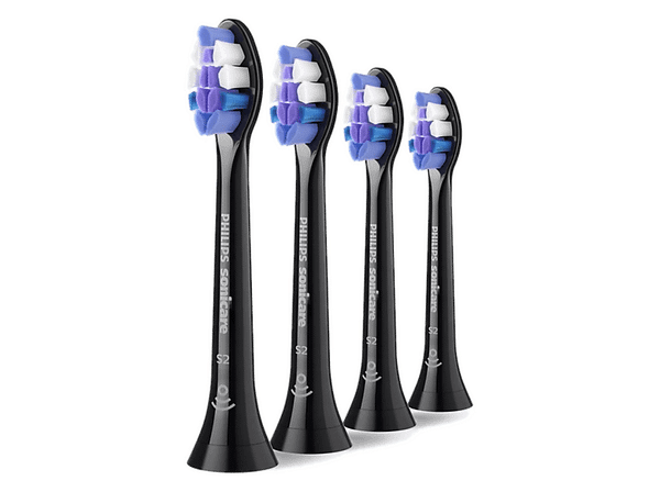 Końcówki do szczoteczki PHILIPS SONICARE Sonicare S2 Sensitive HX6054/88 4szt. Czarny