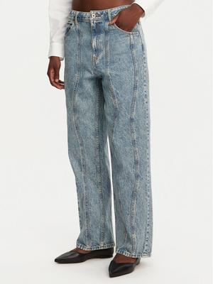 HUGO Jeansy Leni 50531726 Niebieski Loose Fit