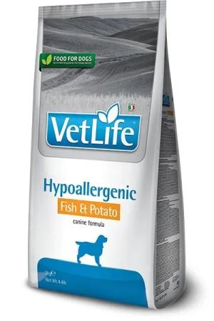 Sucha karma FARMINA Vet Life HIPO Fish & Potato DOG 12kg