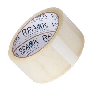 Taśma Pakowa Cicha Klejąca 48mm x 50y Przezroczysta Mocna RPACK 1 szt