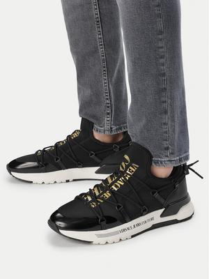 Versace Jeans Couture Sneakersy 80YA3SA6 Czarny