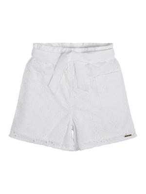 Guess Szorty materiałowe J3GD04 WFGJ0 Biały Relaxed Fit