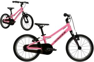 Rower dziecięcy 16" KROSS LIFTIE różowy - czarny R26