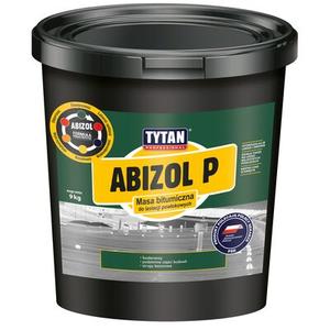 Masa bitumiczna do izolacji powłokowych Abizol P 9 kg Tytan