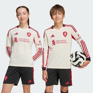 Wyjazdowa koszulka z długim rękawem Liverpool FC 25/26