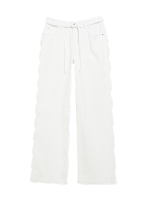 ANNA – dżinsy Wide Leg z paskiem
