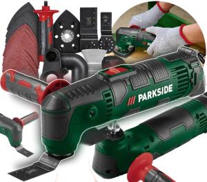 PARKSIDE Narzędzie Wielofunkcyjne PMFW 310 I6, 310 W + AKCESORIA i WALIZKA