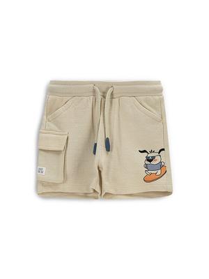 Coccodrillo Szorty sportowe WC5120503HBN Beżowy Regular Fit