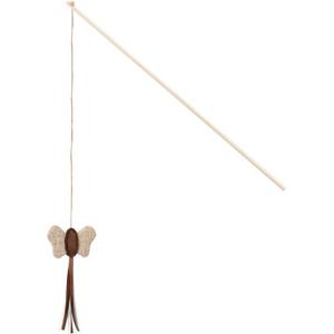 AniOne zabawka wędka Natural motyl 50 cm