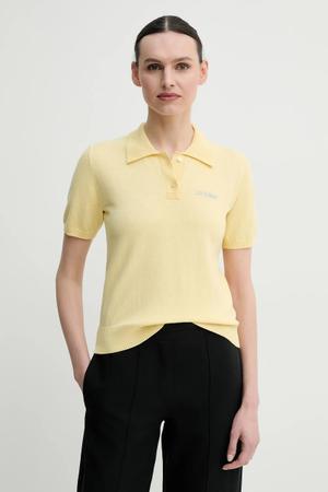2NDDAY polo z domieszką wełny Jean