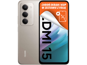 Smartfon XIAOMI Redmi 15 4G (LTE) 6 GB/ 128 GB Szary