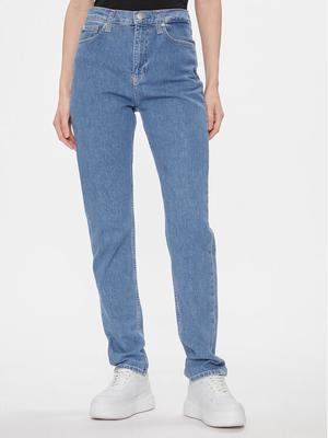 Calvin Klein Jeans Jeansy Authentic Slim Straight J20J222749 Niebieski Straight Leg