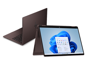 Laptop 2w1 HP OmniBook X Flip AI 14-kc0020nwx OLED Dotykowy / AMD Ryzen™ 7 445 24 GB RAM 512 SSD Radeon™ 840M Windows 11 Home Brązowy