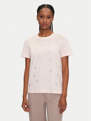 Guess T-Shirt V5GI16 I3Z14 Różowy Regular Fit