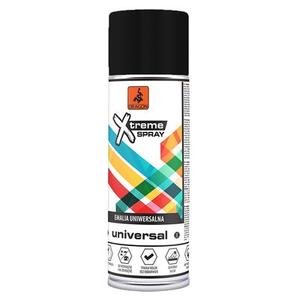 Emalia uniwersalna w aerozolu 400 ml czarny mat RAL 9011 DRAGON
