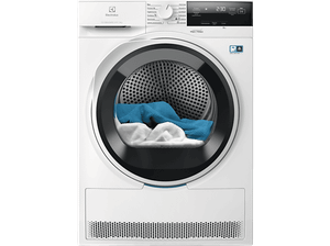 Suszarka z pompą ciepła ELECTROLUX EW7D384AP 8 kg 700 DelicateCare AbsoluteCare Biało-czarny