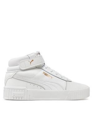 Puma Sneakersy Carina 2.0 Mid Jr 387376 03 Biały