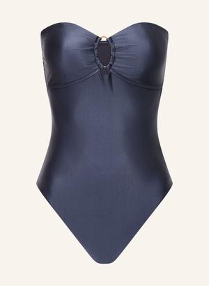 Seafolly Strój Kąpielowy Typu Bandeau Belle blau