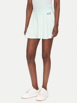 EA7 Emporio Armani Spódnica tenisowa 7W000204 AF13282 M9040 Biały Regular Fit