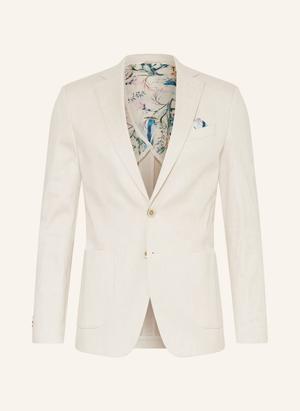 Paul Marynarka Garniturowa Extra Slim Fit Z Lnu beige