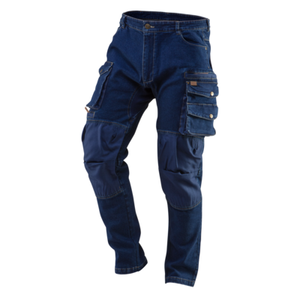 Spodnie robocze DENIM wzmocnienia na kolanach rozmiar L