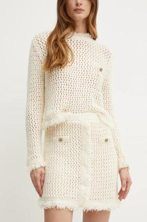 Twinset spódnica z domieszką wełny