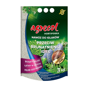 Nawóz Hortifoska do iglaków przeciw brązowieniu igieł 3 kg Agrecol