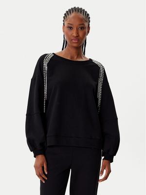 TWINSET Bluza 252LI2MCC Czarny Regular Fit