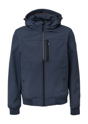 Wodoodporna kurtka softshell z odpinanym kapturem