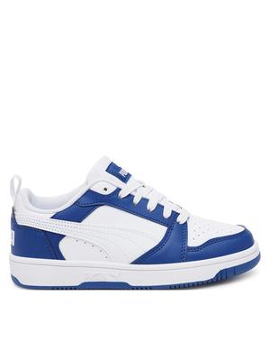 Puma Sneakersy Rebound V6 Lo Jr 393833 21 Biały