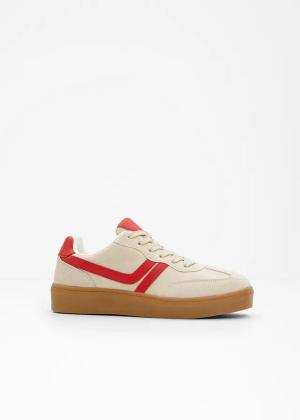 Sneakersy na platformie w stylu retro